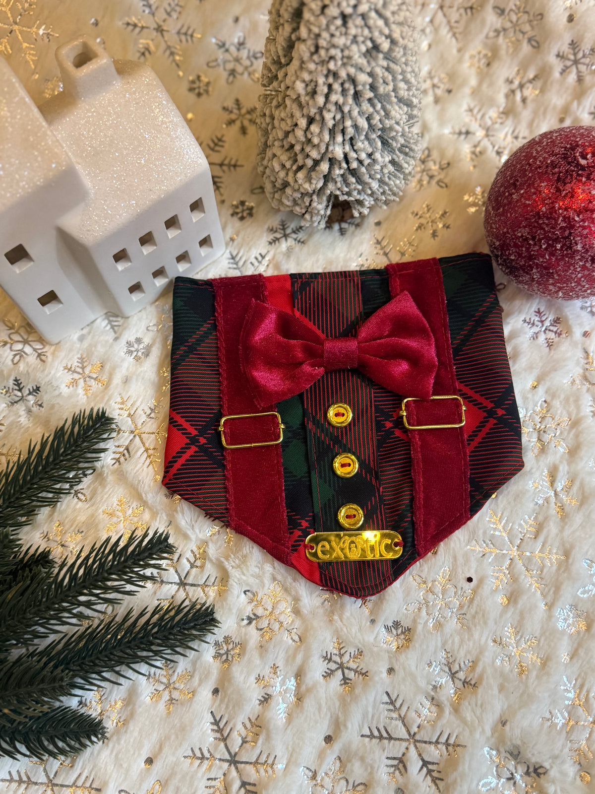 Royal Christmas Bandana