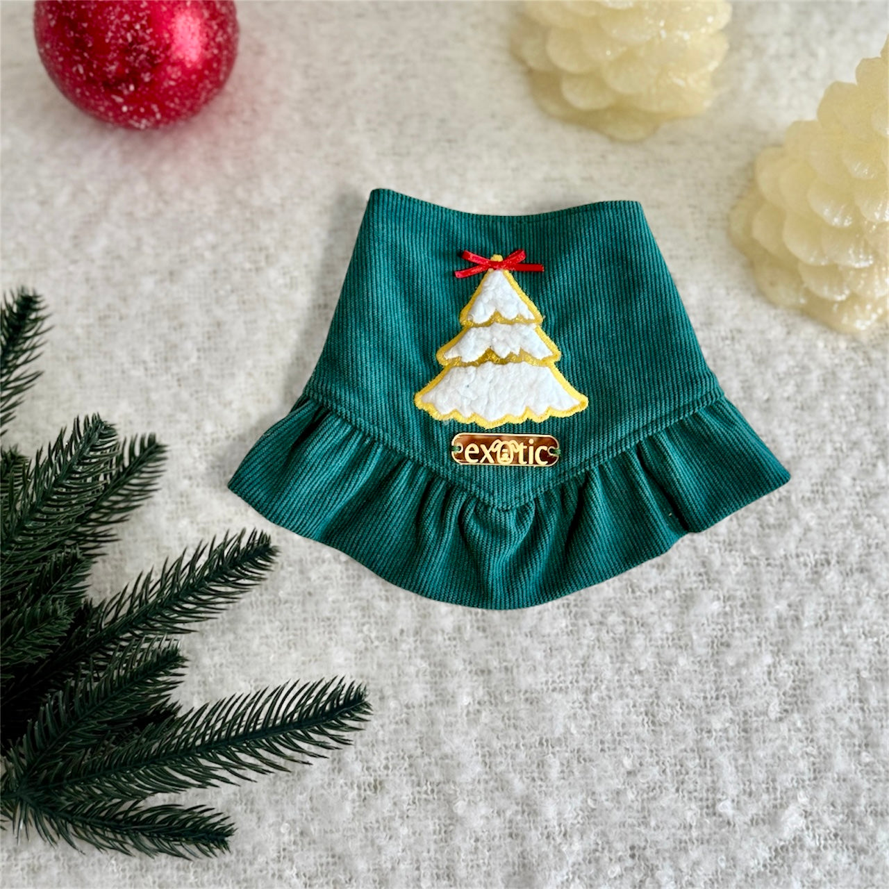 Winter Evergreen Bandana